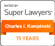 Rated By Super Lawyers | Charles I.Kampinski | 15 Years